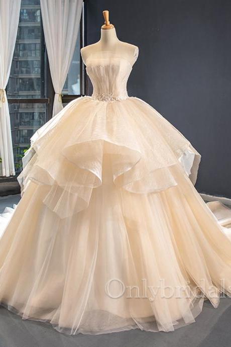 Sweetheart Prom Dress Wedding Dress 2021 Applique Flower Retro Lace Bridal Dress