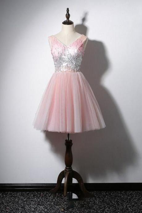 Lovely Candy Pink Cocktail Dresses