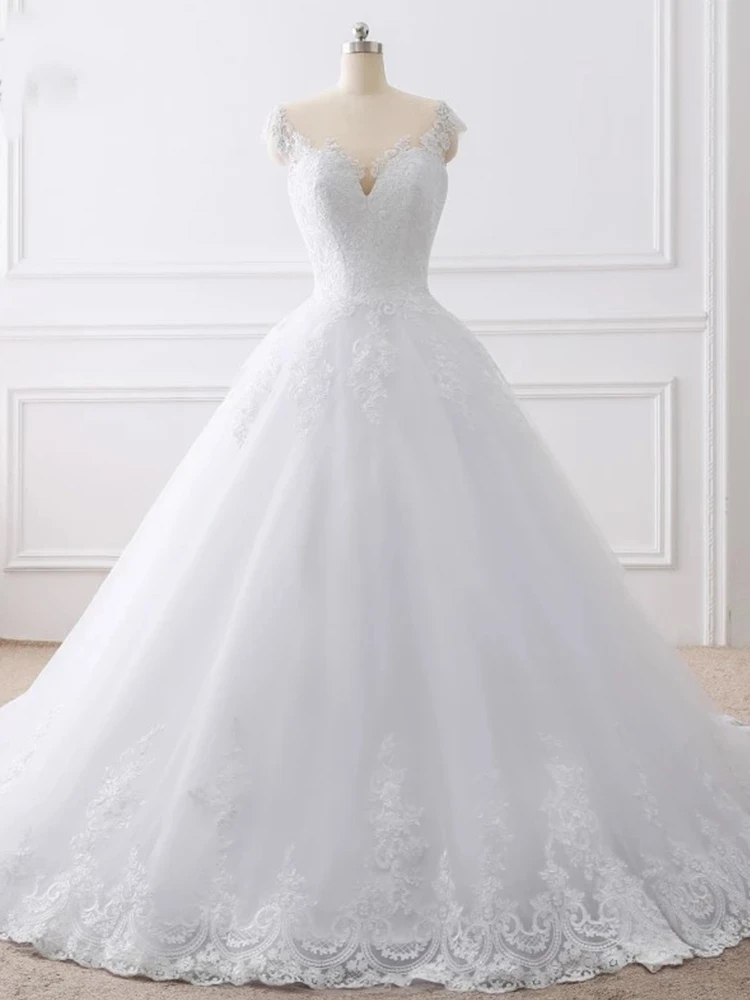 Ball Gown Wedding Dresses For Women 2021 свадебное платье Plus Size ...