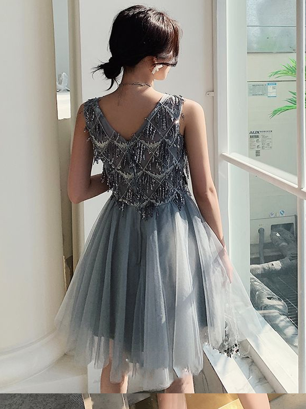 Charming Grey Cocktail Dresses on Luulla